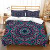 Geometric Shape Series Quilt Cover Pillowcase Two Three Piece Set Polyester 3D Digital Printing
