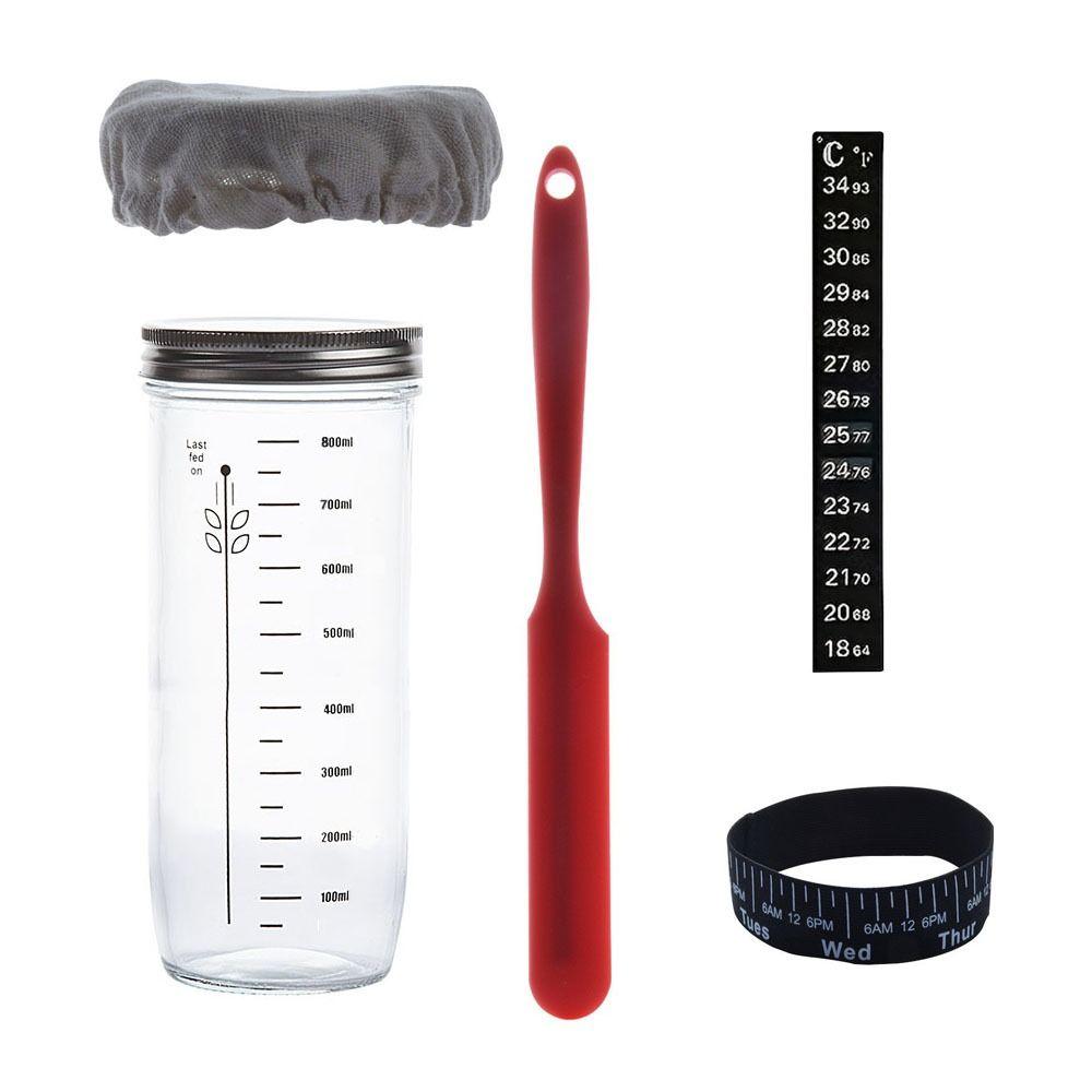 Жаростойкий набор банок для закваски, многоразовые банки для заквасочной культуры, сухофрукты