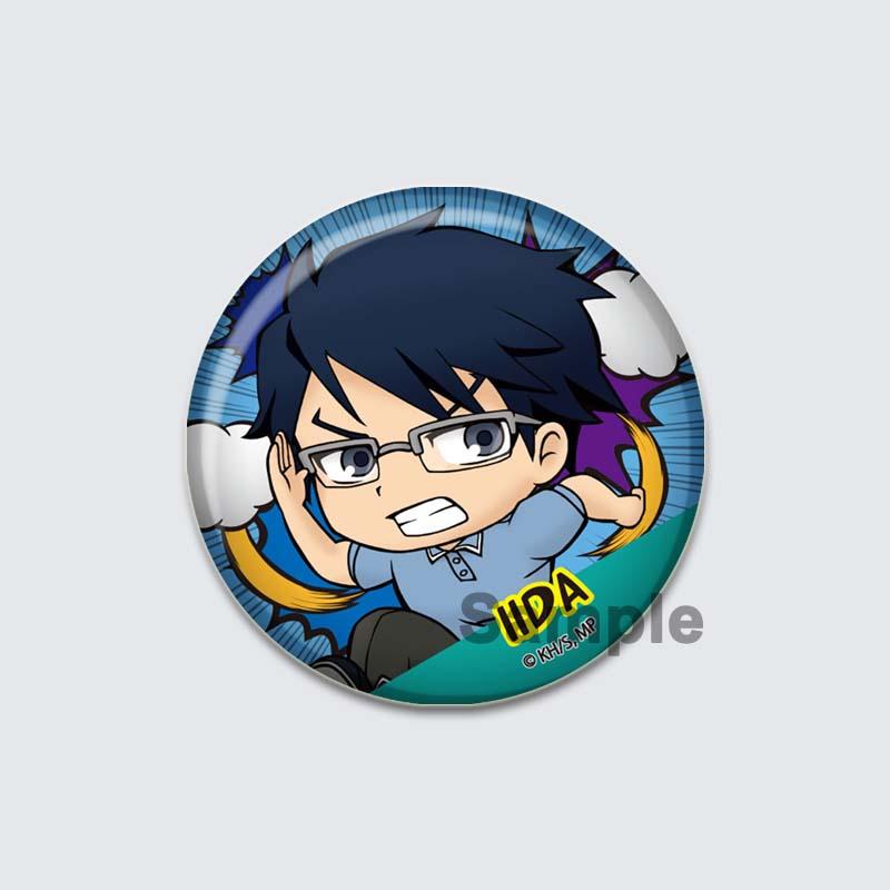 32/44/58 мм аниме значок Моя геройская академия Мидория Изуку/Бакуго Катсуки/Тодороки Шото мультфильм брошь булавки рюкзак одежда аксессуары подарок