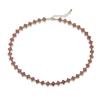 Elegant Light Luxury Women's Gold Plated Copper Bracelet Zircon Four-leaf Clover Necklace Flower Jewelry Set