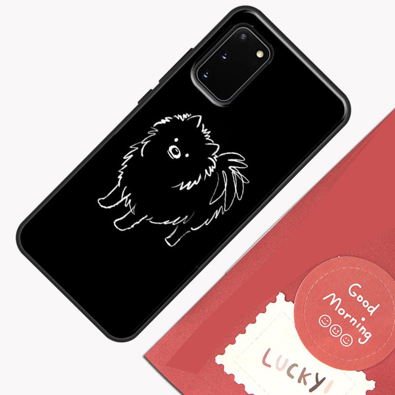Pomeranian Dog Phone Case For Samsung Galaxy S25 S24 S20 S21 S22 S23 Ultra S9 S10 Plus S25 FE Cover Shell