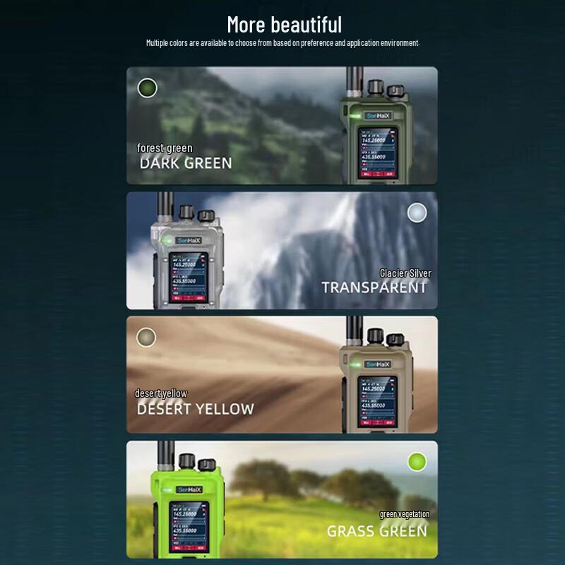 Senheikes GT-12 Multi-band Handheld Walkie Talkie (CN version)