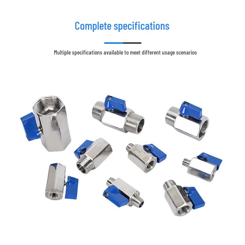 Stainless Steel High-Pressure Mini Ball Valve