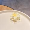 Plumeria Candy Color Fairy Hair Clip - Elegant Shark Clip Accessory