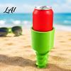 Camping Beverage Holder Beach Sand Cup Holder Stable Spiral Screw-in Stake 3D Outdoor Spike Print Portable Coaster for Lawn Picnic And Ground Stake