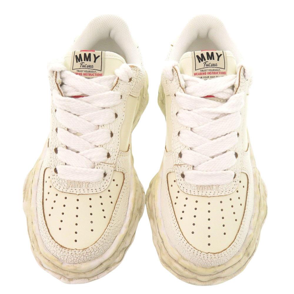 Used AUTHENTIC MIHARA YASUHIRO A12FW715 WAYNEsneakers White Leather