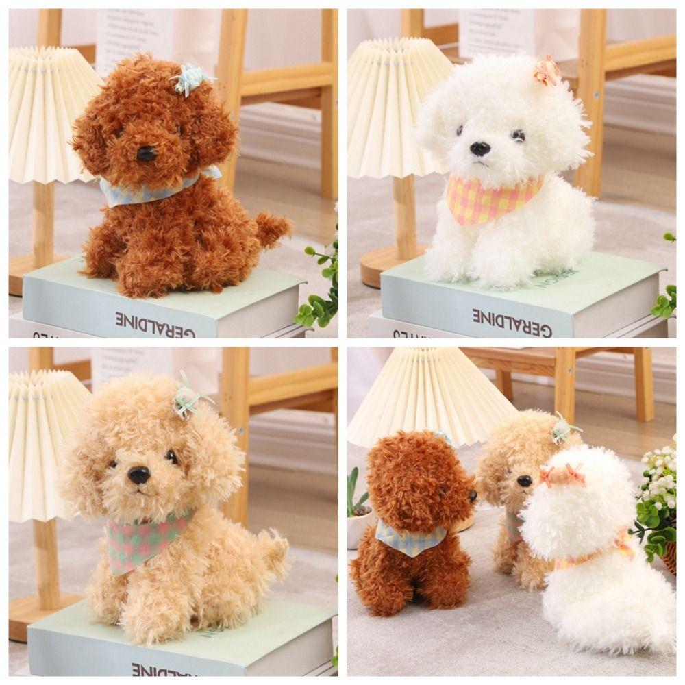 Baby Appease Stuffed Dog Doll Curly Hair Simulation Dog Plush For Children Dog Plush Toy  Kids Toy