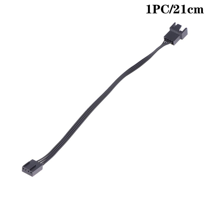 5 шт. 4-контактный ШИМ-адаптер для подключения вентилятора процессора, удлинитель для вентилятора компьютера, сменный кабель питания, аксессуары 24Awg