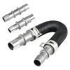 626-001 Upgraded Aluminum Engine Heater Core Bypass Kit with 5/8" 3/4" Hose Compatible for Most Common Heater Hoses