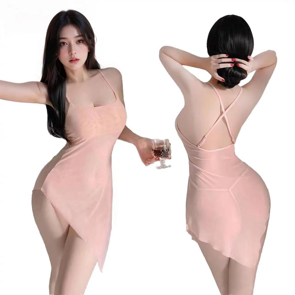 One Sexy Half with One Size Fits Most [insdidi] Piece, Lingerie, Babydoll, Slip, Camisole, Nightwear, Pajamas, Nightgown, Women's Costume, T-back,