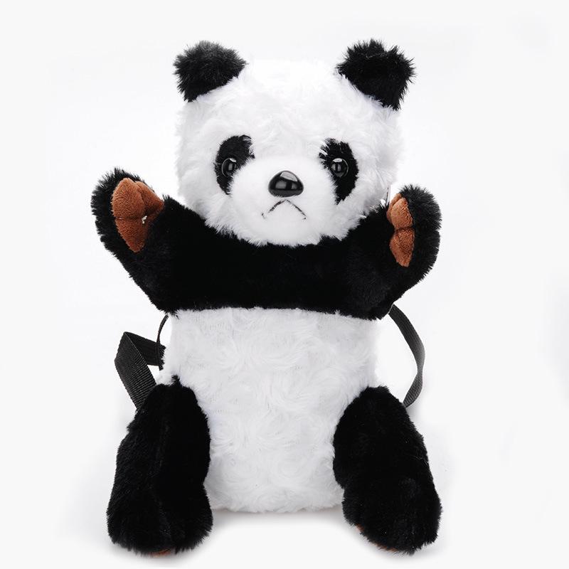 Cute Plush Panda Doll Bag Satchel Single Shoulder Cartoon Bag