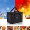 Портативный изолированный автомобильный холодильник для обеда, складной, большой емкости, сумка для пикника, термосумка для пикника, кемпинга, люминесцентная фольга
