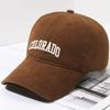 Colorado Letter Embroidery Baseball Cap Outdoor Sun Protection Hat Breathable