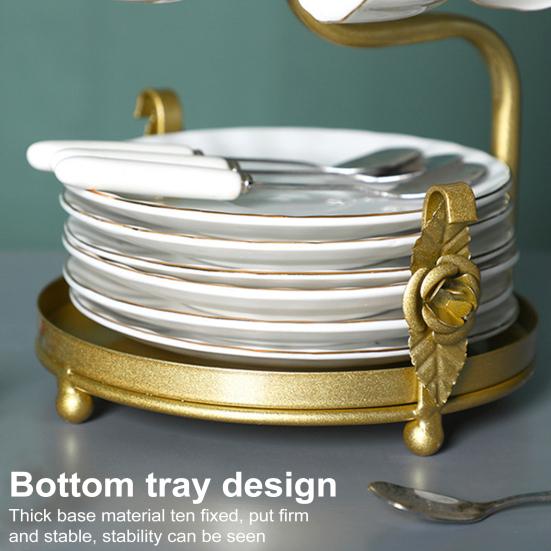 Подставка для чашки с 6 крючками и блюдцем, подставка для хранения чашек