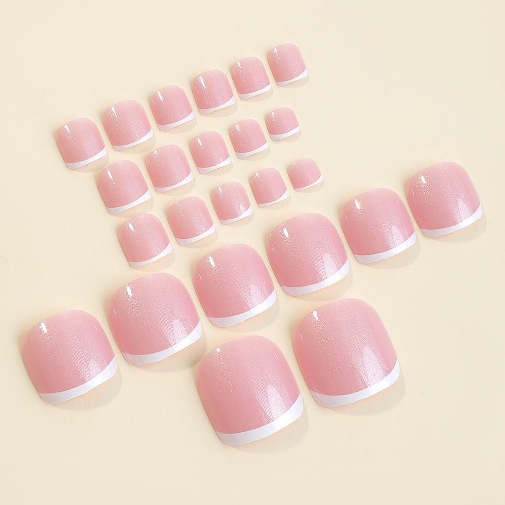 Носимые маникюрные накладные ногти на ногах, искусственные ногти на ногах, модные накладные ногти для женщин