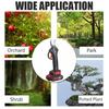 2IN1 Cordless 6Inch Electric Chain Saw and 30mm Electric Branch Scissors Pruning Shears Tool Set Wood Cutter Woodworking