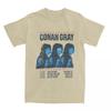 Мужские футболки Conan Gray Found Heaven 100% Хлопок Летние футболки с коротким рукавом Круглый вырез Харадзюку Футболка Большого размера 5XL 6XL