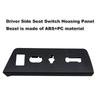 Seat Switch Housing Panel Bezel Compatible with 2009-2014 F-150#9L3Z-14A706