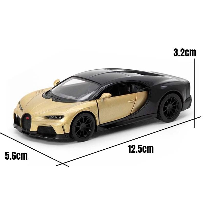 Bugatti Chiron Car Model Alloy Material With Inertial Control For Collectors And Hobbyists
