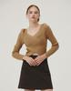 GIEMAR Wrap Knit Beige
