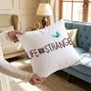 Game LLife Is Strange Anime Pillow Case Antidustmite Pillowcase Invisible zipper silky short plush Sofa cushion cover
