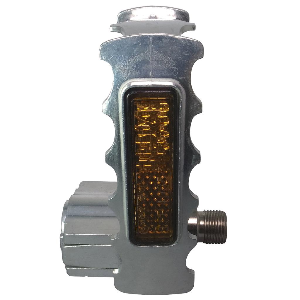 MKS Велосипедная педаль Складная Алюминиевая педаль Серебристая (Микашима Производство) ФД-7