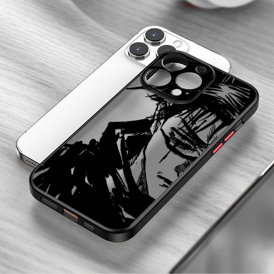Аниме Сукуна Jujutsu Kaisen Мягкий Чехол для iPhone 11 8 7 SE XR 15 Pro MAX XS 13 Mini 11 Plus 14 12 16 16 Plus 14Pro 12Pro