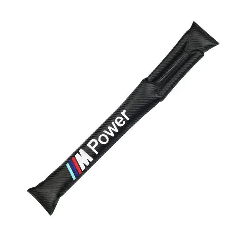 2025 Горячий 1 шт. Углеродное волокно Для BMW M3 M5 M6 X1 X3 X5 E34 E39 E36 Автомобильная подушка для сиденья Заполнитель зазора в сиденье Кожа PU Противоутечка Защита