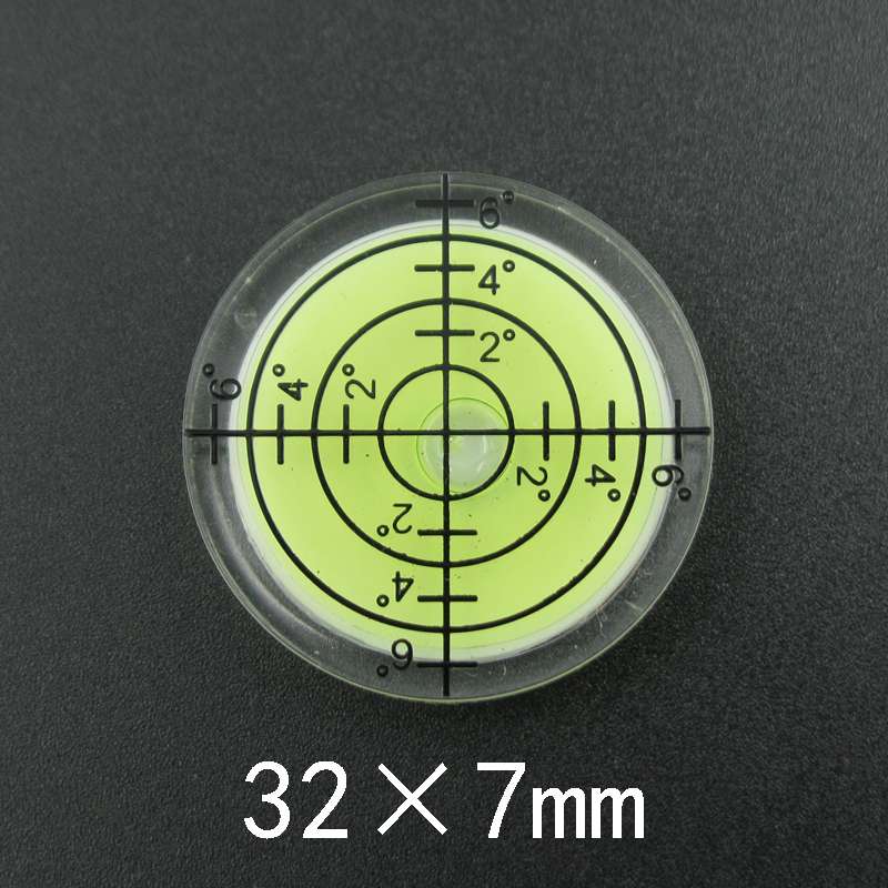 Новый ПММА Мишень Уровень измерительный инструмент Универсальный нивелир Спиртовой Круглый Пластиковый пузырек