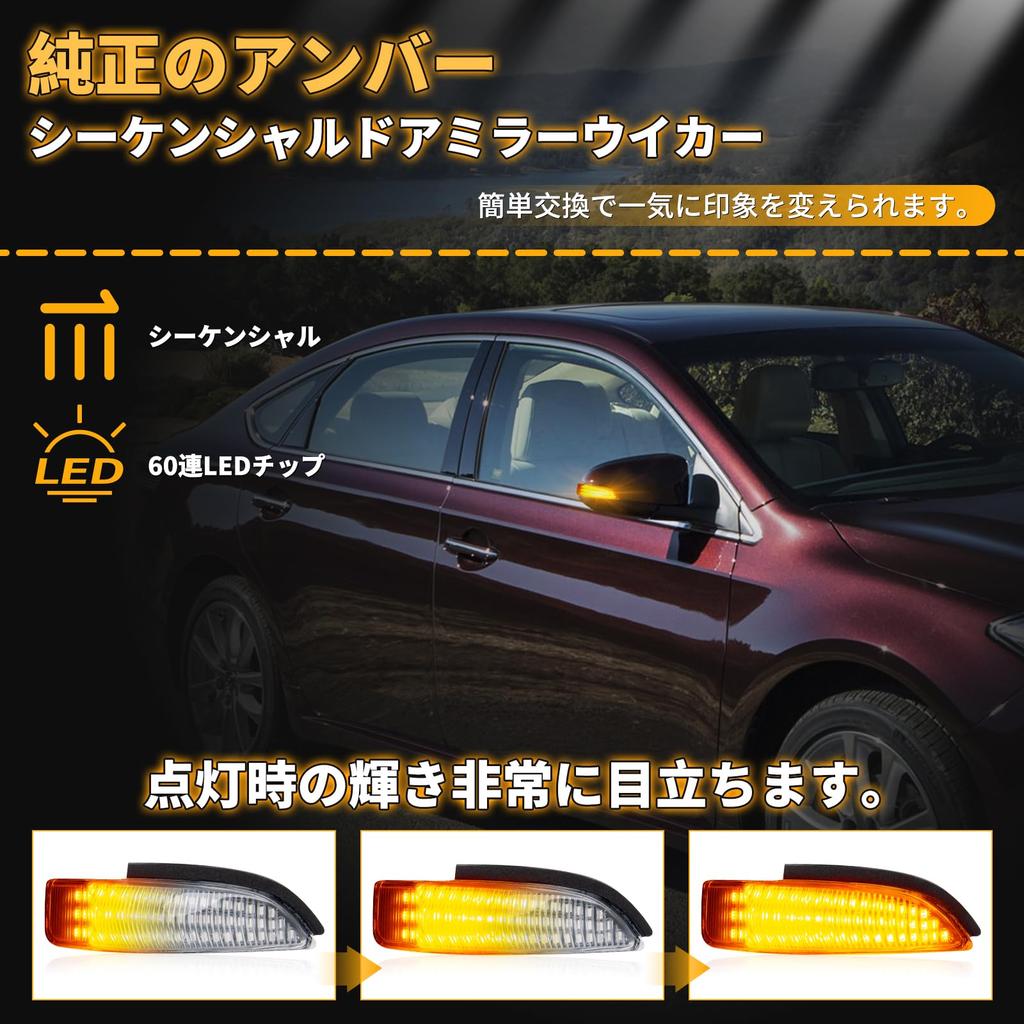 NEIFILES Aqua NHP10 указатель поворота зеркала заднего вида Vitz серии 130, последовательный указатель поворота зеркала заднего вида Porte серии 140, Avalon и т. д.. боковое зеркало указатель поворота