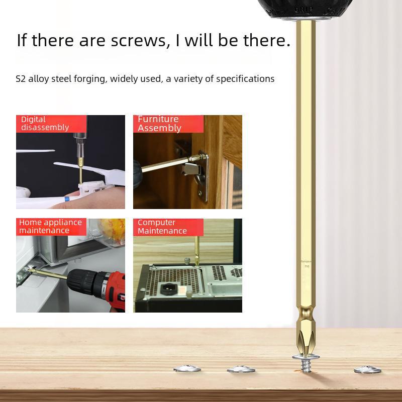 Bangyuan Магнитная двухголовая крестовая электрическая отвертка и ручная дрель