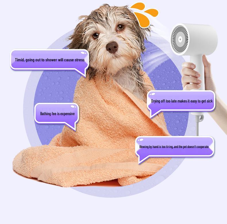 Умная тихая сушилка для домашних животных: Автоматическая сушильная камера для шерсти большой вместимости для собак и кошек