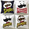 Классический бренд снеков Pringles Наволочка Мягкая Легко стирающаяся Подушка Универсальная для Дивана Кровати Путешествий и Офиса