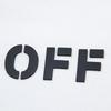 1015 Off-White 2026 Spring/Summer New OW Thick Plate Letter Pattern Printed Men's and Women's Casual Loose Shorts