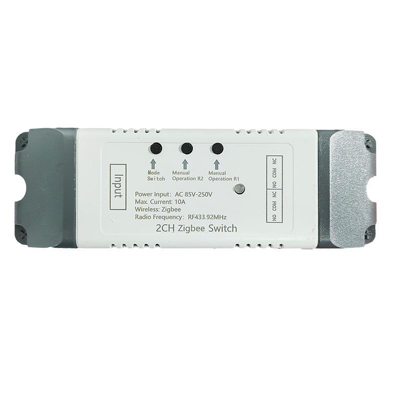 Tuya Zigbee 4-канальный модуль умного управления с беспроводным двойным управлением и многофункциональным пультом дистанционного управления.