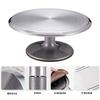 Stainless Steel Cream Cake Non-slip Turntable Decorating Rack Baking Tools Set Decorating Table 12 Inch Aluminum Alloy Turntable