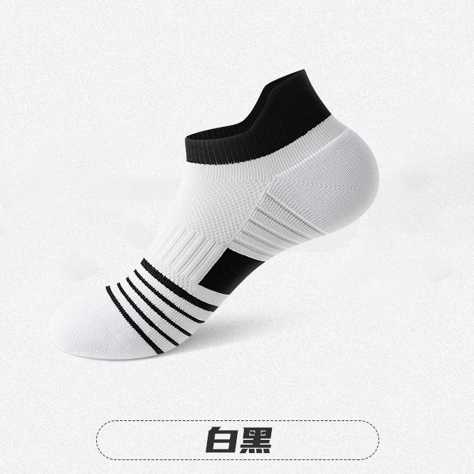 Спортивные носки, женские, короткие носки, тонкие, влагоотводящие и нескользящие, женские, профессиональные носки для бадминтона, бег. Носки на толстой подошве с полотенцами
