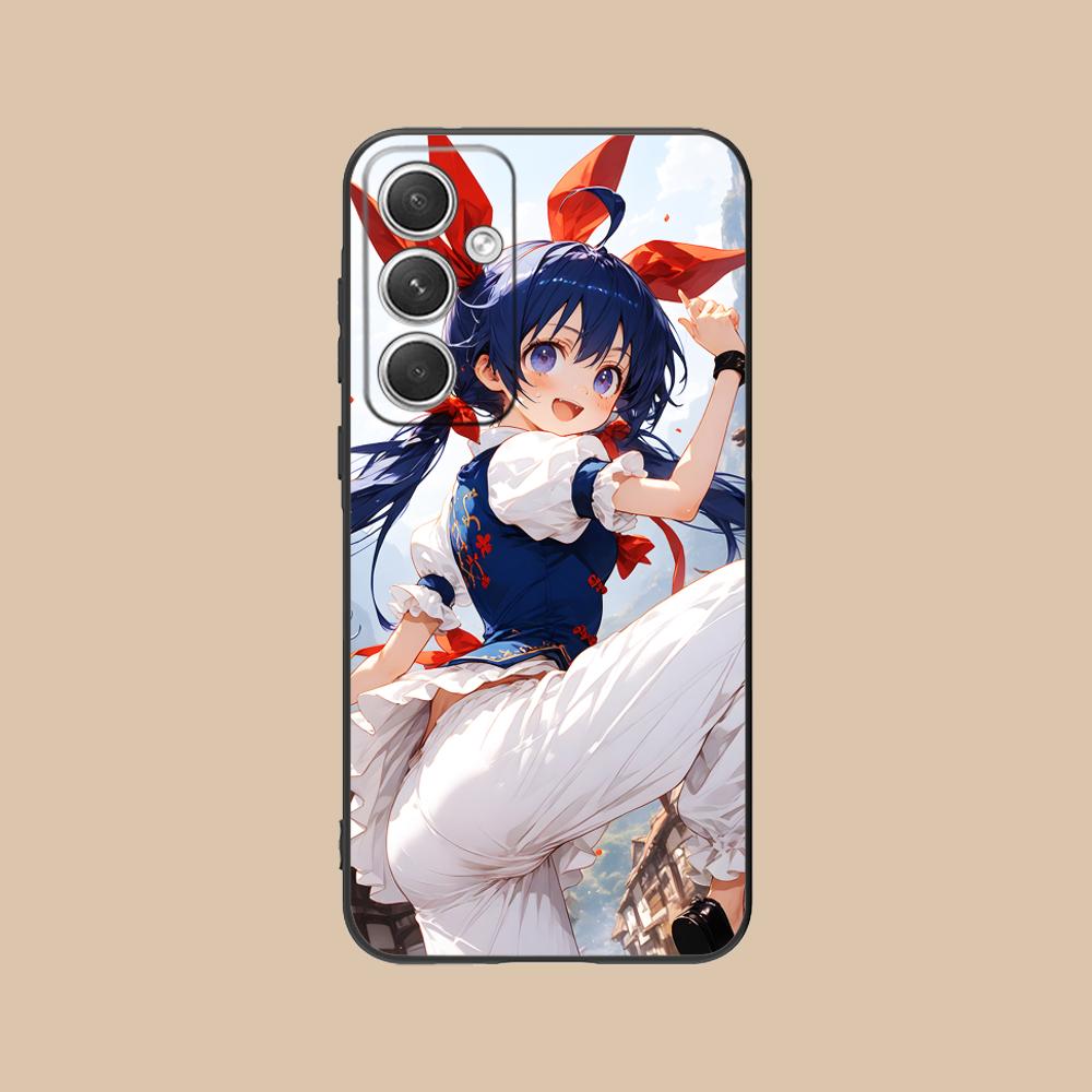Чехол для телефона Fatal Fury Хотару Футаба для Samsung Galaxy S26 S25 S24 S23 S22 S21 S20 Note20 Plus FE Ultra Цветная Крышка Роскошный