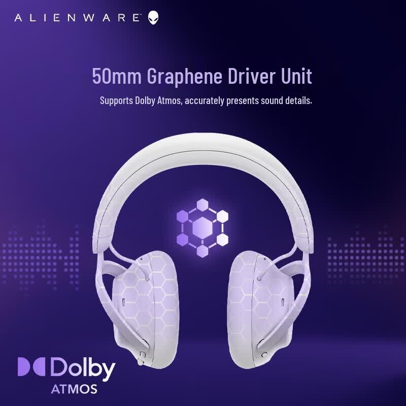 Alienware AW PRO Tri-Mode Gaming Headset with ANC