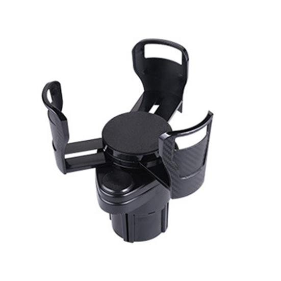 Многофункциональный автомобильный держатель для чашек 2 в 1, адаптер-расширитель с регулируемым основанием, двухслойный автоорганайзер для чашек, автомобильные аксессуары