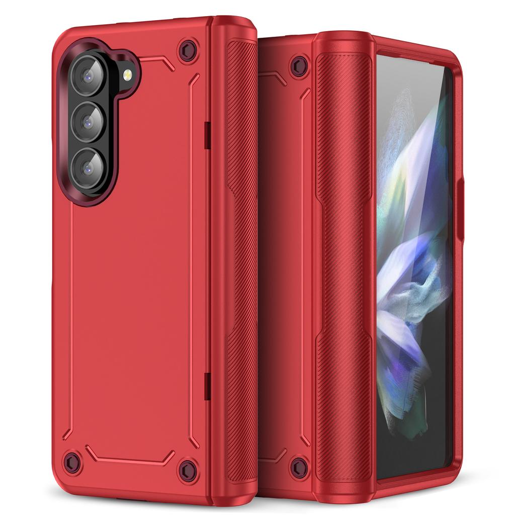 Роскошный защитный жесткий складной чехол для Samsung Galaxy Z Fold 6 Fold6 Fold5 Fold 5 5G Zfold6 противоударный чехол для телефонов, аксессуары
