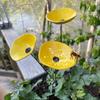 Bee Watering Station Butterfly Puddler Hummingbird Drinking Cup Weather-Resistant Easy To Install Colorful Bee Watering Cup