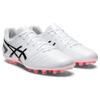 Asics Ds Light Club Удобные туфли с круглым носком Ag (Резиновые короткие шипы) Ic/В Зальные Футбольные Бутсы Мужские Футбольные Бутсы Бело-Черные 1103A077-100