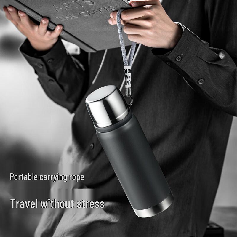 Xihe Large Capacity Portable Outdoor Thermos Cup