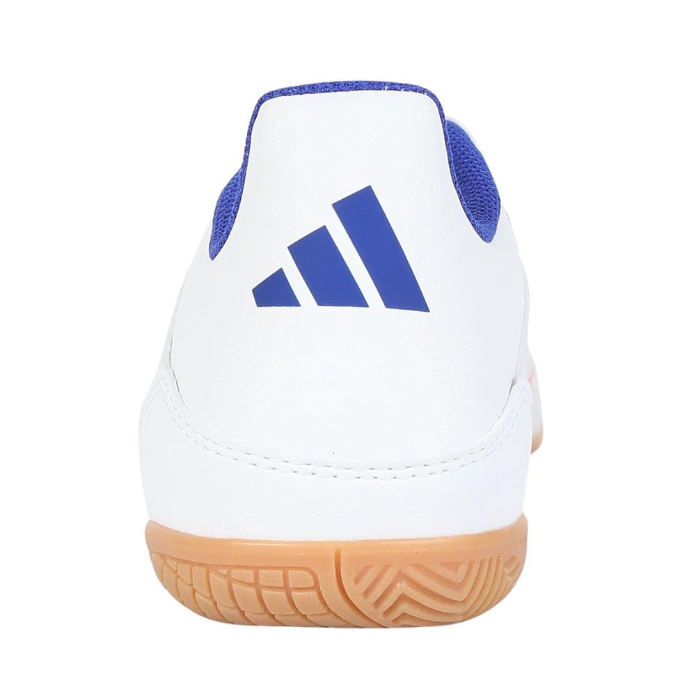 Adidas Futsal Shoes F50 Club IN Unisex Adult NIR10 Footwear Blue Size cm White/Solar Red/Lucid (JH7242) 25.0