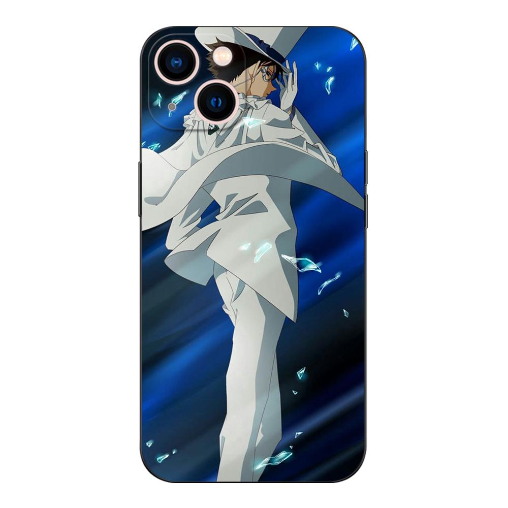 Черный чехол из ТПУ для Samsung Galaxy A50 50S A30S A10 A01 A11 A21S A31 A41 A51 A71, чехол Kaito Kid