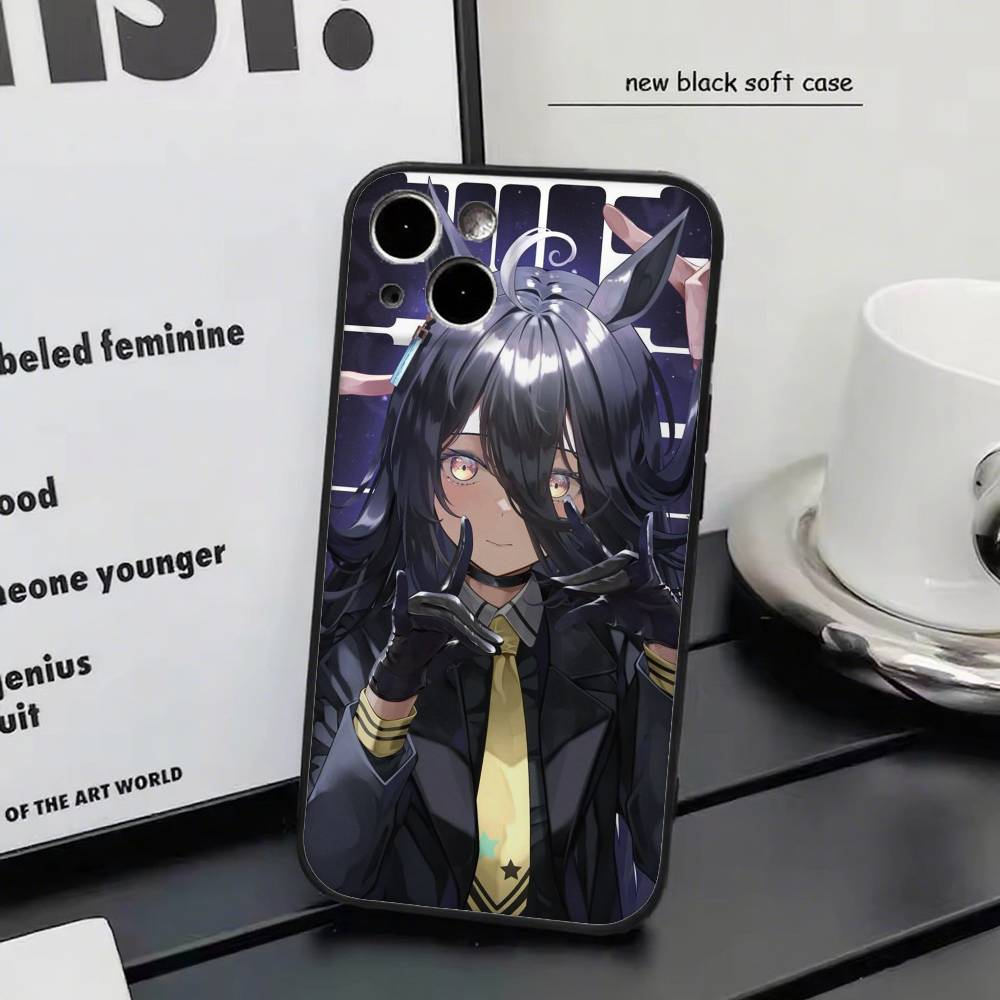 Чехол для телефона Manhattan Cafe Anime U-Uma Musume Pretty Derby Силиконовый Мягкий Для IPhone 17 Air 16 15 14 13 12 11 Plus Pro Max Plus