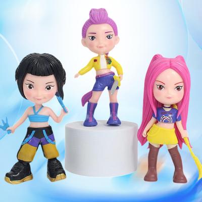 Охотники на демонов Аниме Kpop Фигурка Модель Игрушка Мультяшные Игровые Аксессуары Настольное Украшение Коллекционные Фигурки Модель Игрушки Для Детского Подарка
