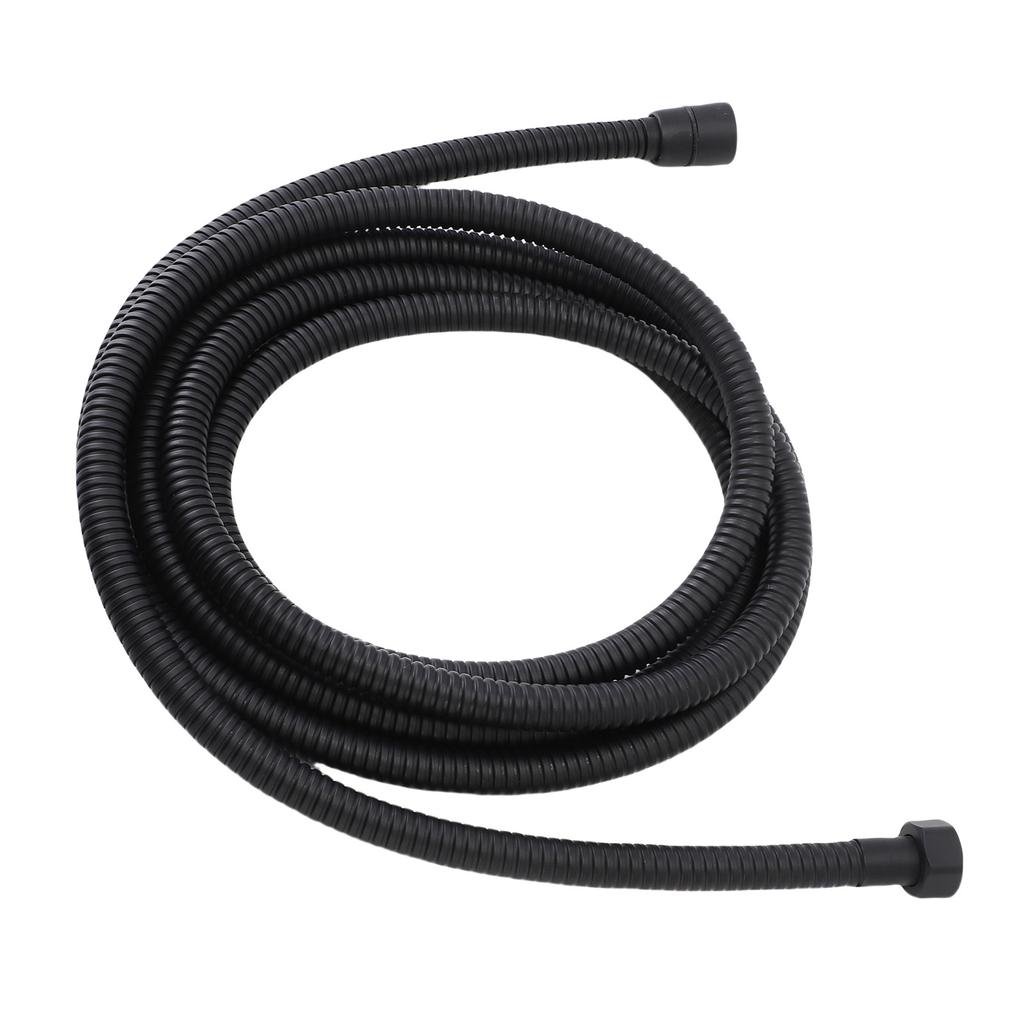 Шланг для душа очень длинный 3 метра удлинитель головки гибкий ручной водосберегающий для распылителя черный