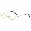 Glasses Lens Photography Decoration Oval Glasses Frame Half Frames Glasses Frame Spectacle Frames